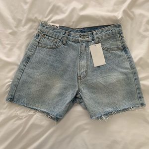 Brandy Melville High Waisted Denim Shorts
